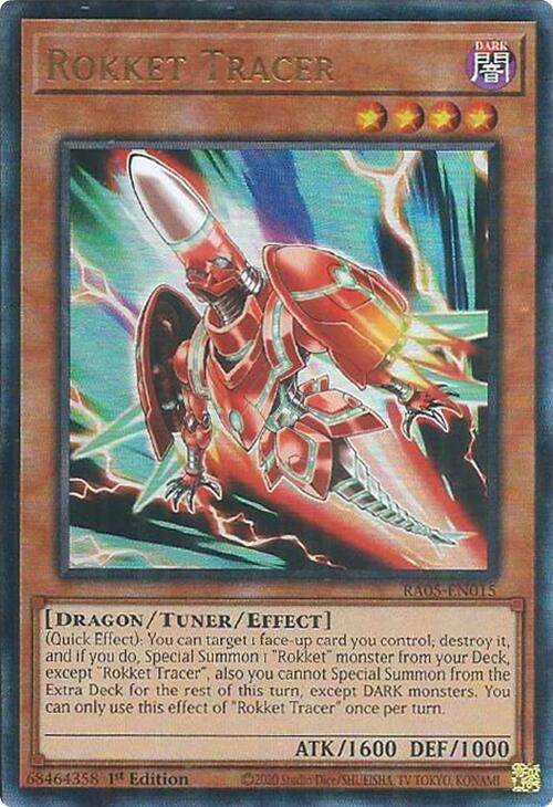 Rokket Tracer (Ultimate Rare) [RA05-EN015] Ultimate Rare | Gear Gaming Fayetteville