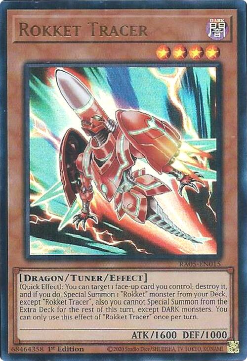 Rokket Tracer (Ultra Rare) [RA05-EN015] Ultra Rare | Gear Gaming Fayetteville