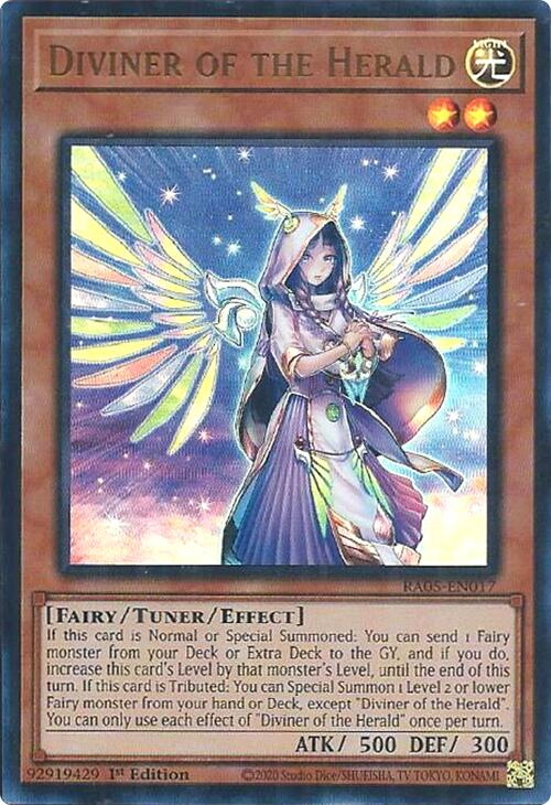 Diviner of the Herald (Ultra Rare) [RA05-EN017] Ultra Rare | Gear Gaming Fayetteville