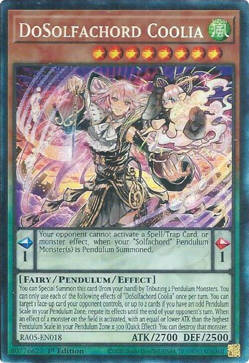 DoSolfachord Coolia (Collector's Rare) [RA05-EN018] Collector's Rare | Gear Gaming Fayetteville