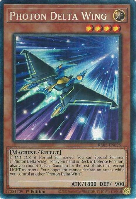 Photon Delta Wing (Collector's Rare) [RA05-EN026] Collector's Rare | Gear Gaming Fayetteville