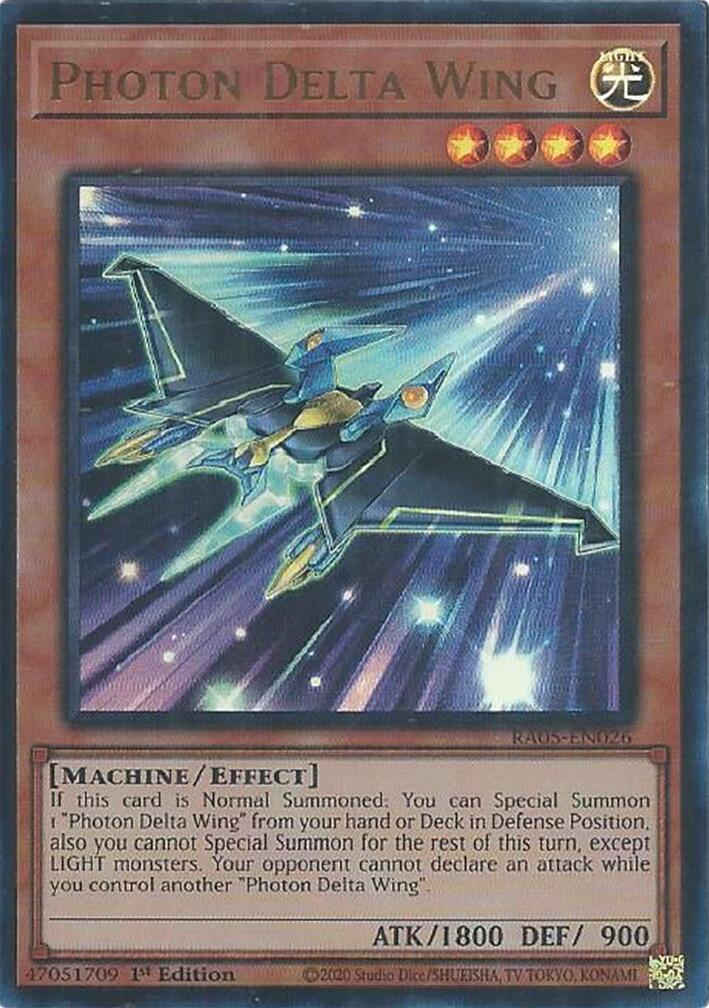 Photon Delta Wing (Ultra Rare) [RA05-EN026] Ultra Rare | Gear Gaming Fayetteville