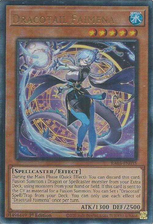 Dracotail Faimena (Ultimate Rare) [RA05-EN035] Ultimate Rare | Gear Gaming Fayetteville
