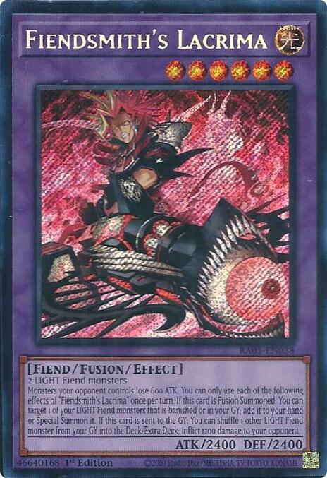 Fiendsmith's Lacrima (Secret Rare) [RA05-EN038] Secret Rare | Gear Gaming Fayetteville