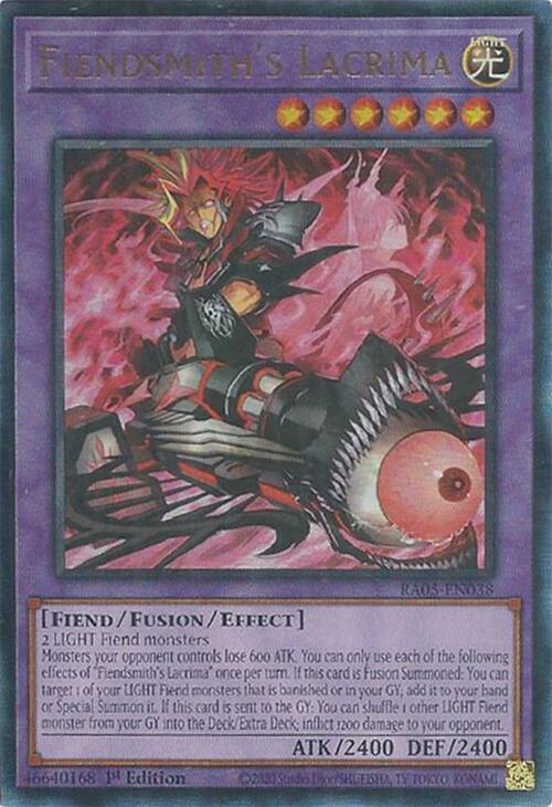 Fiendsmith's Lacrima (Ultimate Rare) [RA05-EN038] Ultimate Rare | Gear Gaming Fayetteville