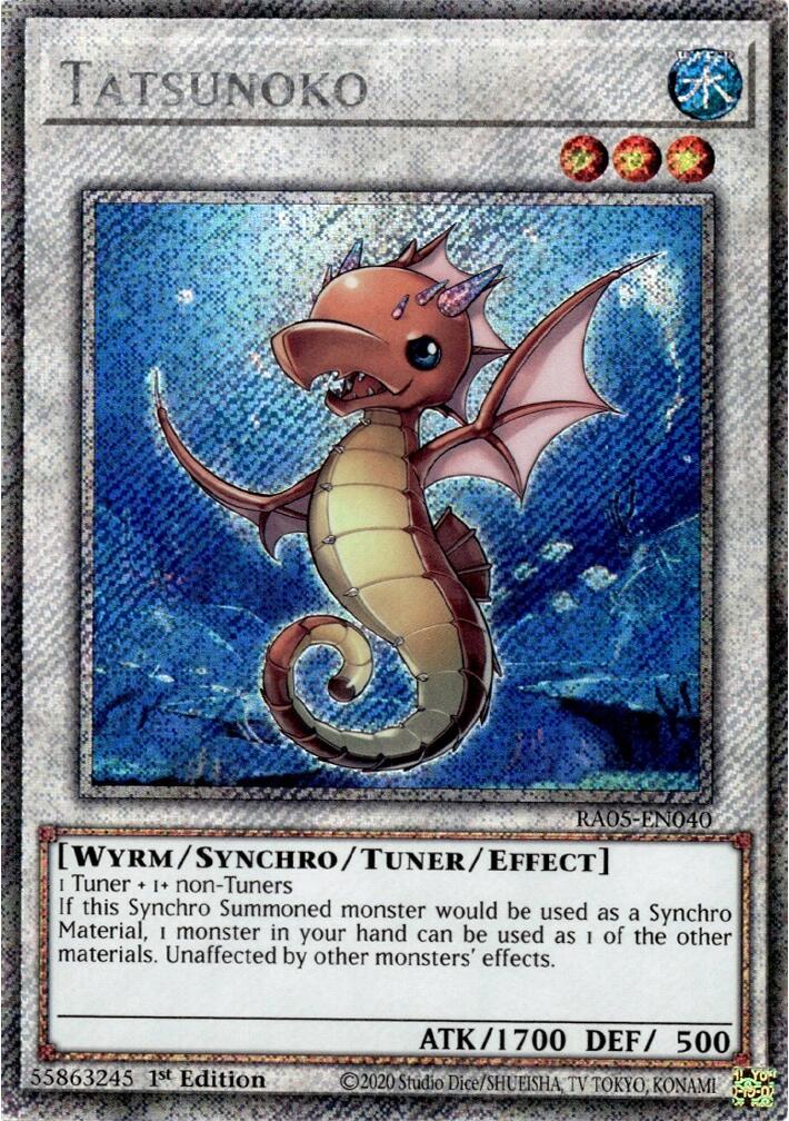 Tatsunoko (Platinum Secret Rare) [RA05-EN040] Platinum Secret Rare | Gear Gaming Fayetteville