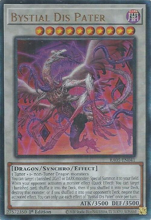 Bystial Dis Pater (Ultimate Rare) [RA05-EN041] Ultimate Rare | Gear Gaming Fayetteville