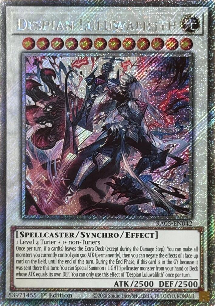 Despian Luluwalilith (Platinum Secret Rare) [RA05-EN042] Platinum Secret Rare | Gear Gaming Fayetteville