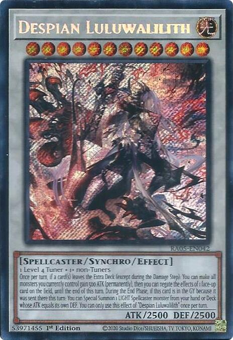 Despian Luluwalilith (Secret Rare) [RA05-EN042] Secret Rare | Gear Gaming Fayetteville