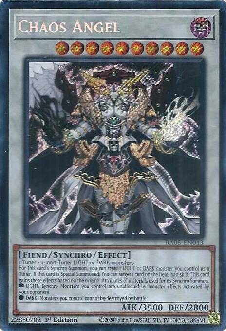 Chaos Angel (Secret Rare) [RA05-EN043] Secret Rare | Gear Gaming Fayetteville