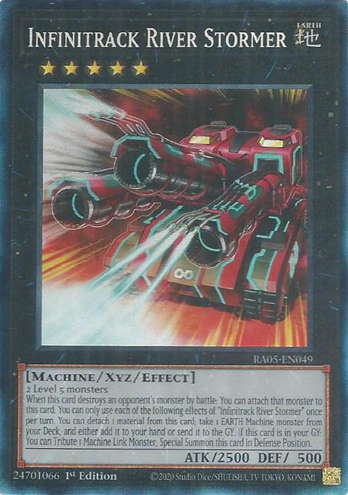 Infinitrack River Stormer (Collector's Rare) [RA05-EN049] Collector's Rare | Gear Gaming Fayetteville