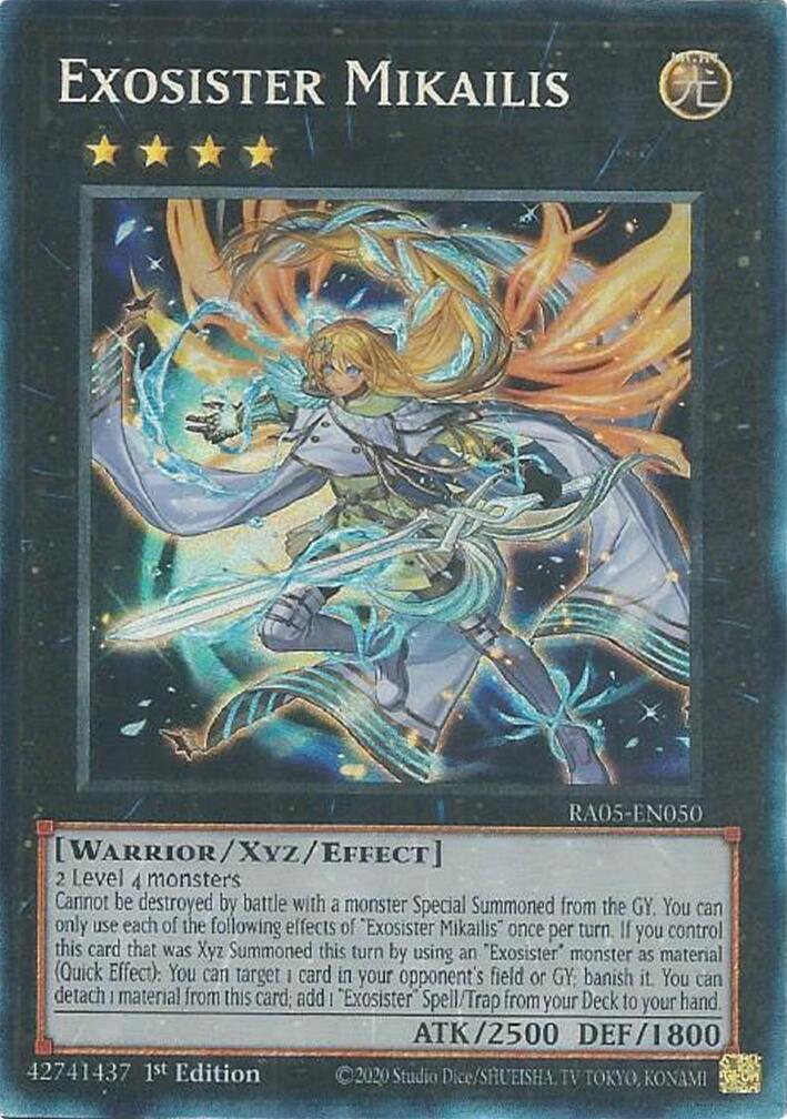 Exosister Mikailis (Collector's Rare) [RA05-EN050] Collector's Rare | Gear Gaming Fayetteville