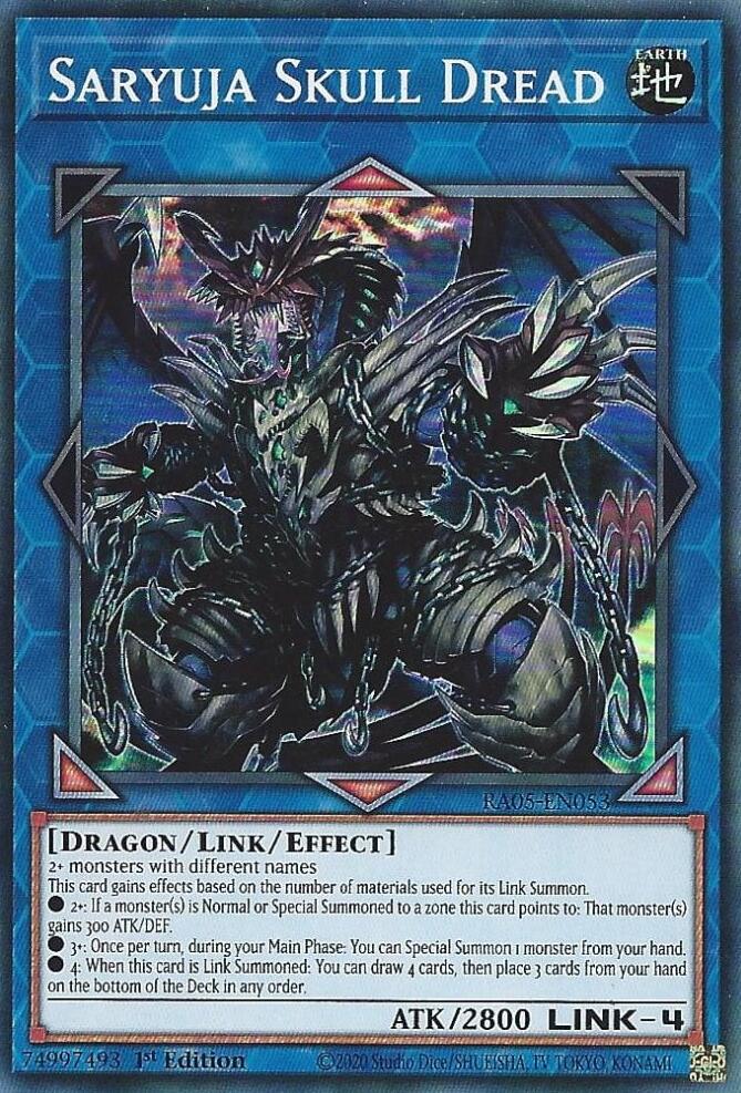 Saryuja Skull Dread [RA05-EN053] Super Rare | Gear Gaming Fayetteville