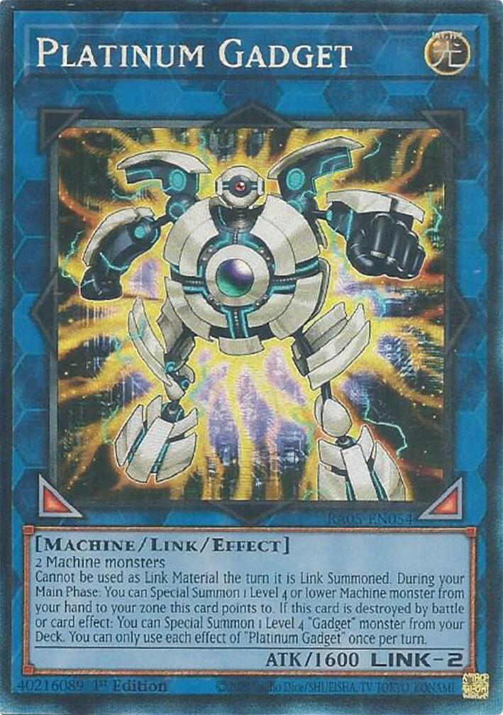 Platinum Gadget (Collector's Rare) [RA05-EN054] Collector's Rare | Gear Gaming Fayetteville