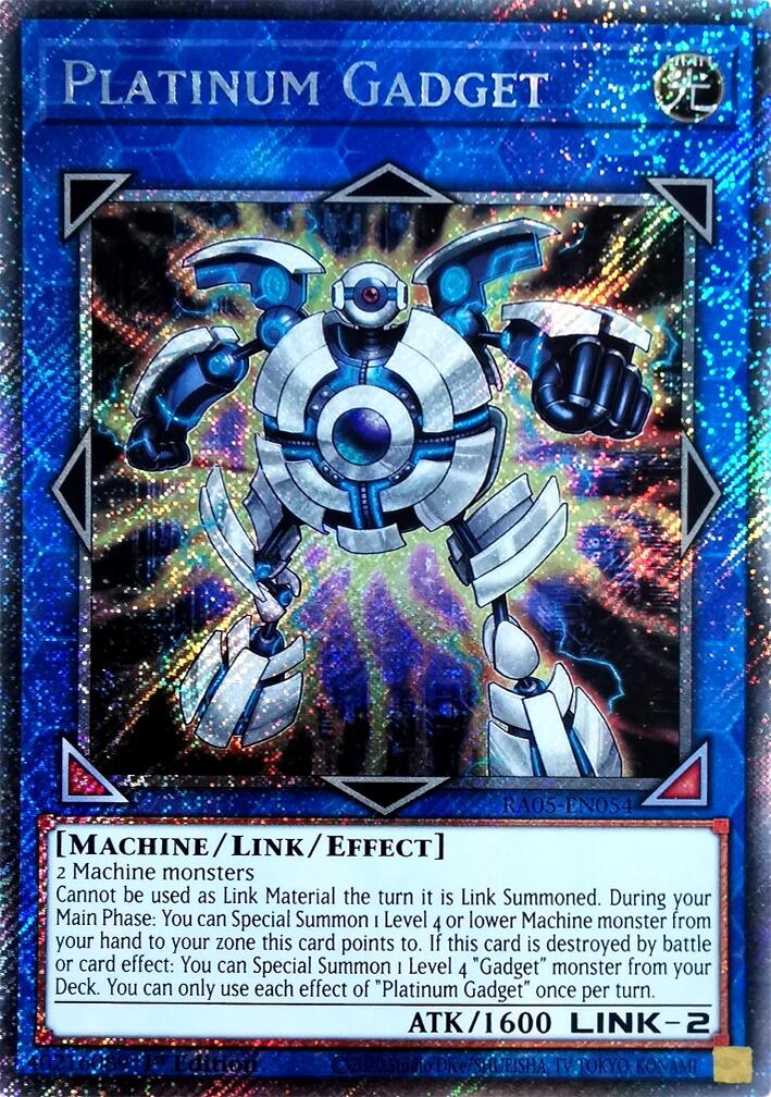 Platinum Gadget (Platinum Secret Rare) [RA05-EN054] Platinum Secret Rare | Gear Gaming Fayetteville