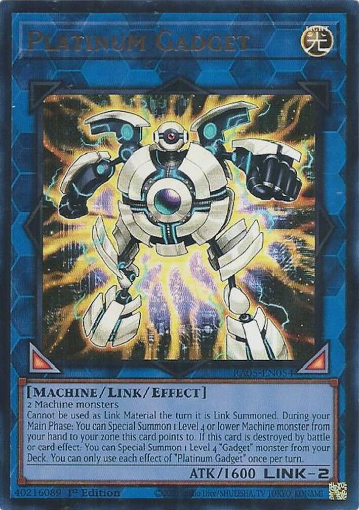 Platinum Gadget (Ultra Rare) [RA05-EN054] Ultra Rare | Gear Gaming Fayetteville
