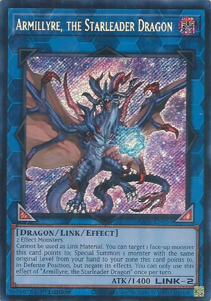 Armillyre, the Starleader Dragon (Secret Rare) [RA05-EN055] Secret Rare | Gear Gaming Fayetteville