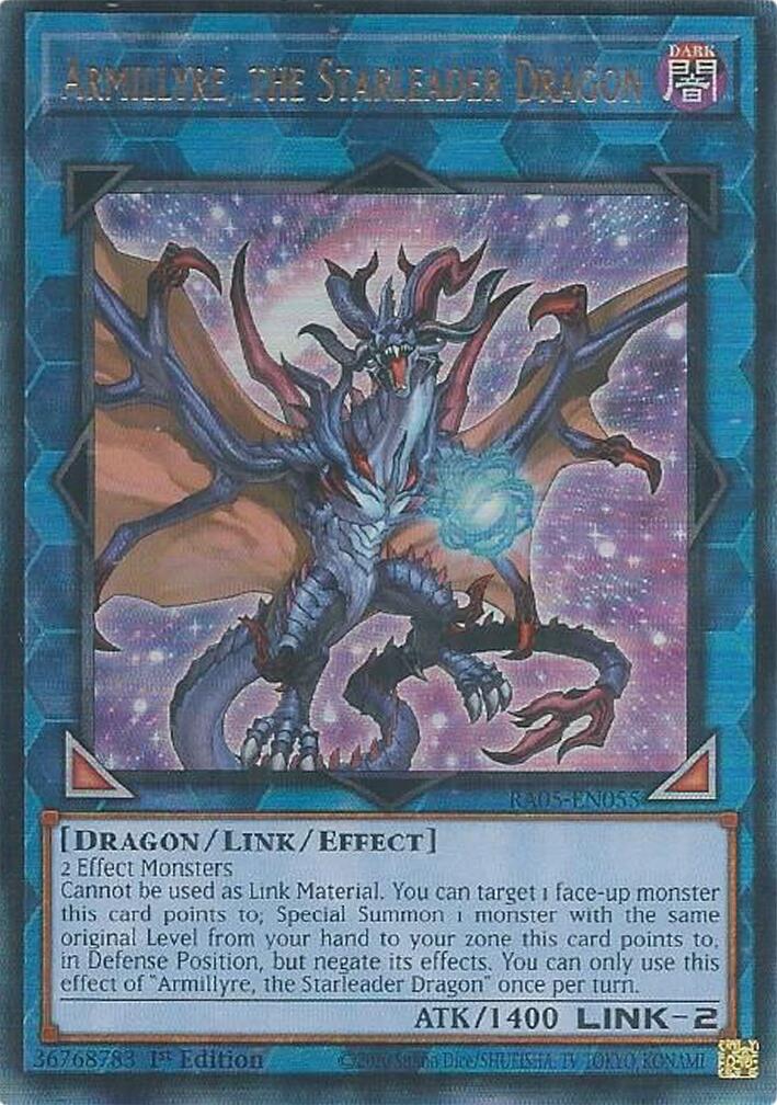 Armillyre, the Starleader Dragon (Ultimate Rare) [RA05-EN055] Ultimate Rare | Gear Gaming Fayetteville
