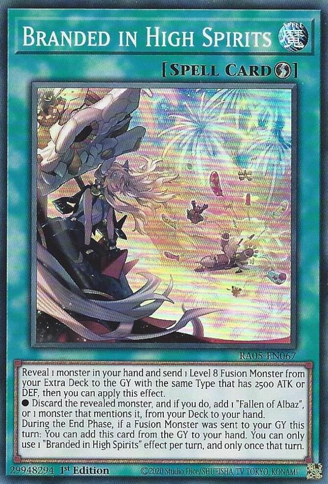 Branded in High Spirits [RA05-EN067] Super Rare | Gear Gaming Fayetteville