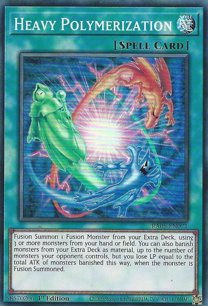 Heavy Polymerization [RA05-EN071] Super Rare | Gear Gaming Fayetteville