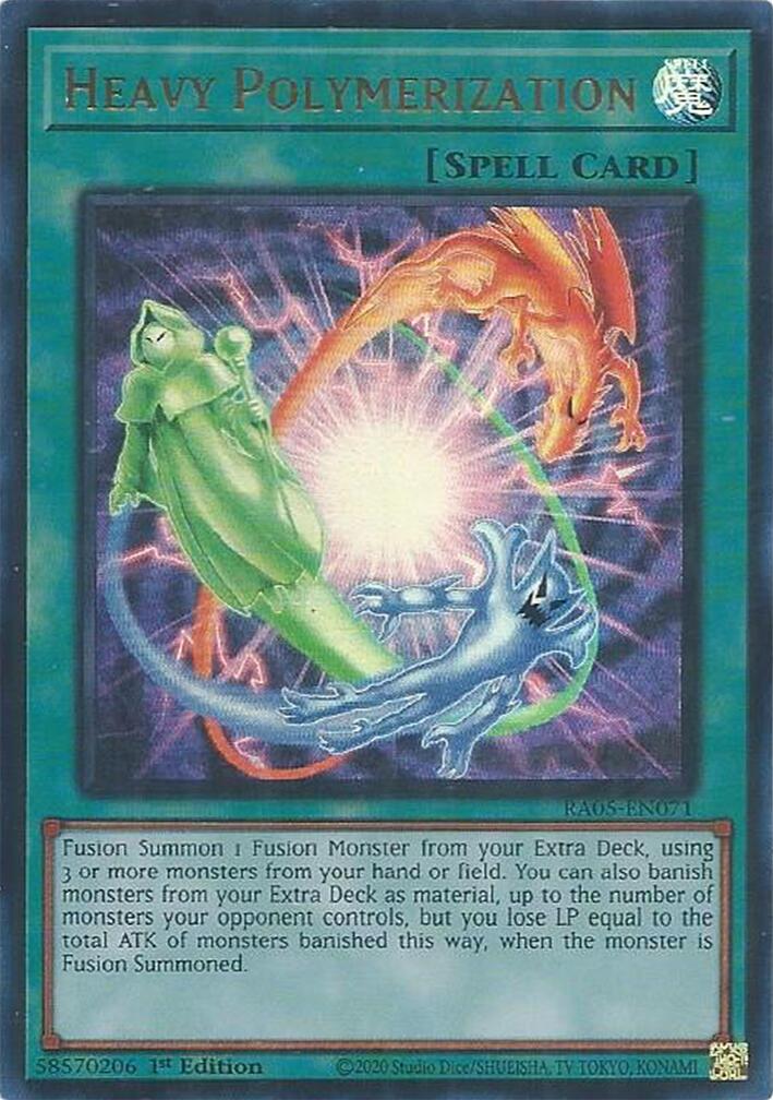 Heavy Polymerization (Ultra Rare) [RA05-EN071] Ultra Rare | Gear Gaming Fayetteville