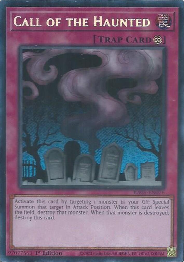Call of the Haunted (Secret Rare) [RA05-EN076] Secret Rare | Gear Gaming Fayetteville
