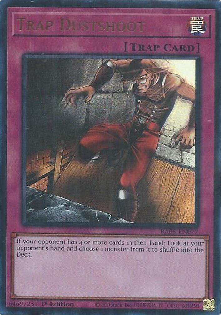 Trap Dustshoot (Ultra Rare) [RA05-EN077] Ultra Rare | Gear Gaming Fayetteville
