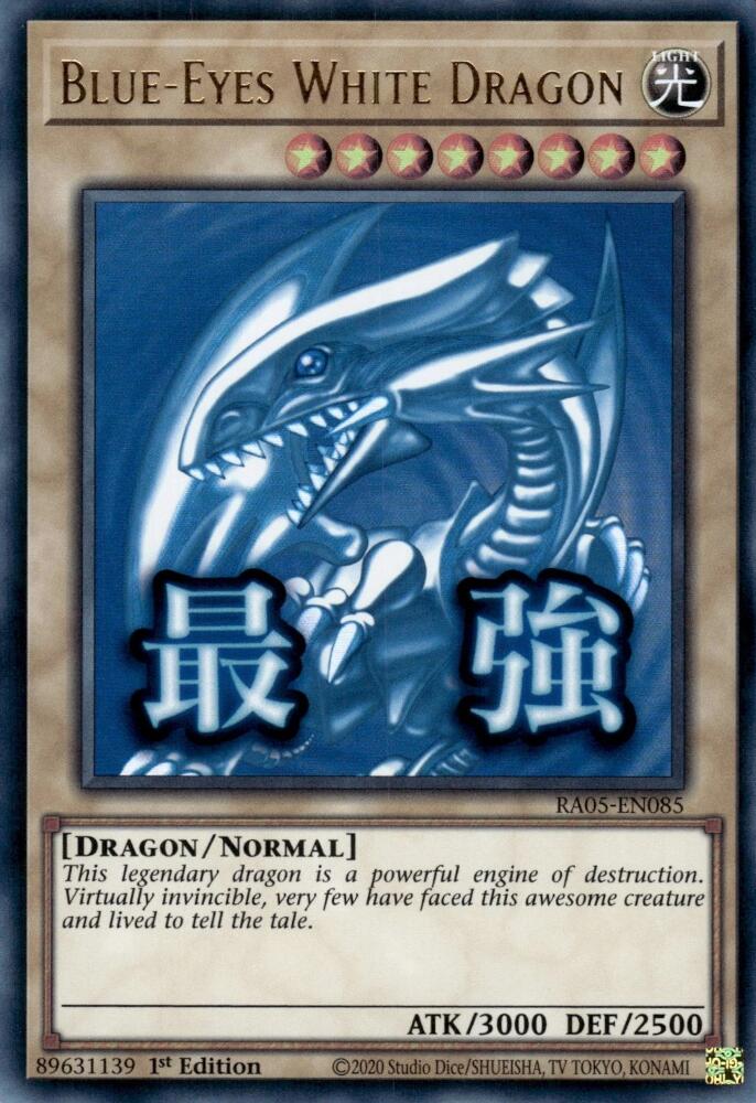 Blue-Eyes White Dragon [RA05-EN085] Ultra Rare | Gear Gaming Fayetteville