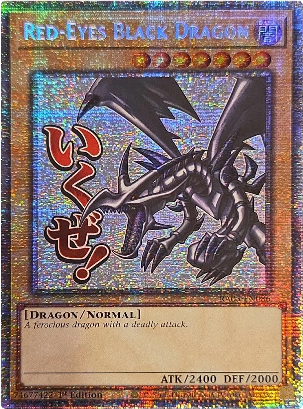 Red-Eyes Black Dragon (Starlight Rare) [RA05-EN086] Starlight Rare | Gear Gaming Fayetteville