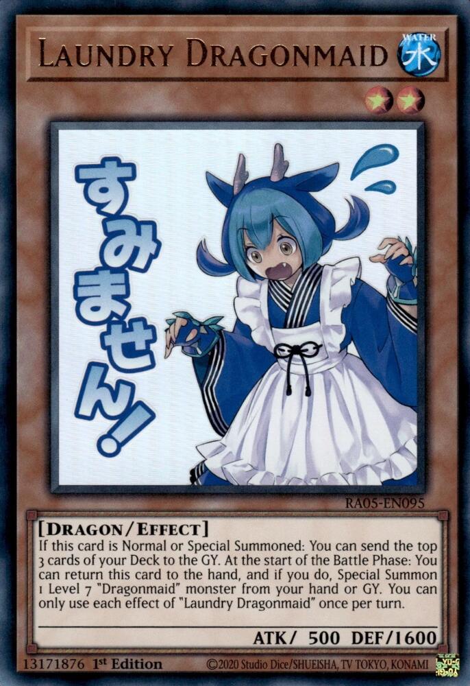 Laundry Dragonmaid [RA05-EN095] Ultra Rare | Gear Gaming Fayetteville