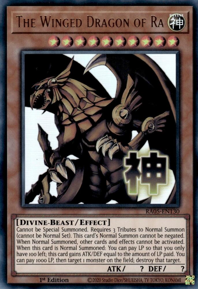 The Winged Dragon of Ra [RA05-EN130] Ultra Rare | Gear Gaming Fayetteville