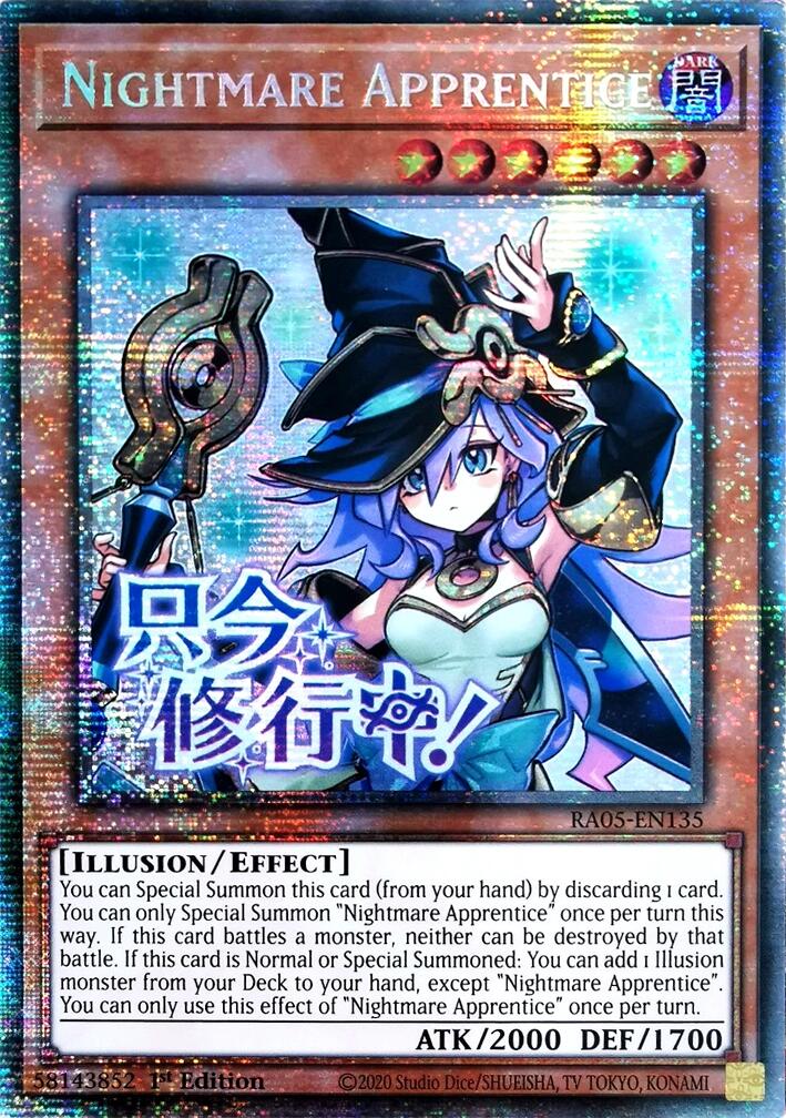 Nightmare Apprentice (Starlight Rare) [RA05-EN135] Starlight Rare | Gear Gaming Fayetteville