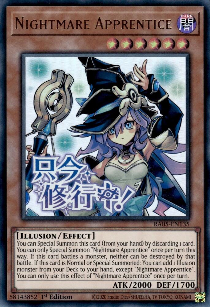 Nightmare Apprentice [RA05-EN135] Ultra Rare | Gear Gaming Fayetteville