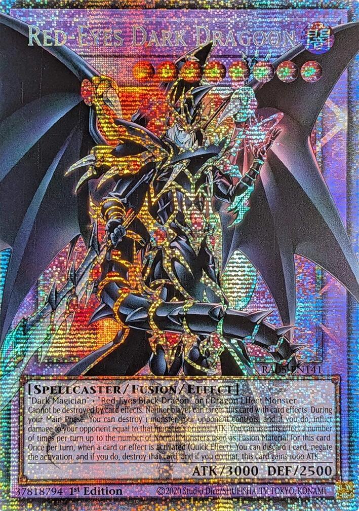 Red-Eyes Dark Dragoon (Starlight Rare) [RA05-EN141] Starlight Rare | Gear Gaming Fayetteville