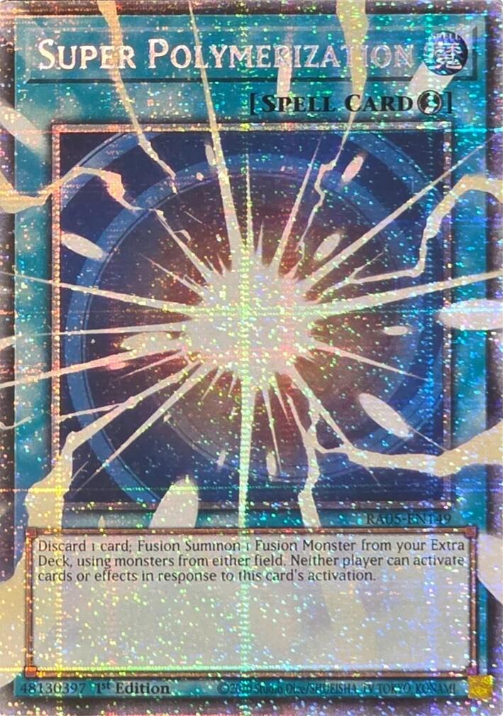 Super Polymerization (Starlight Rare) [RA05-EN149] Starlight Rare | Gear Gaming Fayetteville