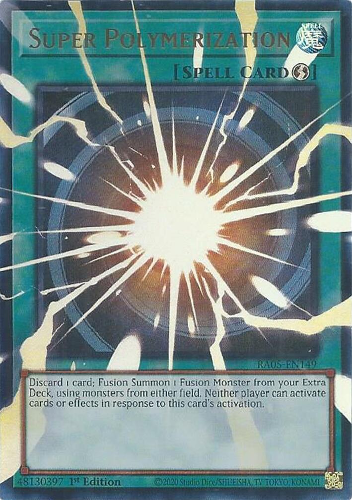 Super Polymerization [RA05-EN149] Ultra Rare | Gear Gaming Fayetteville