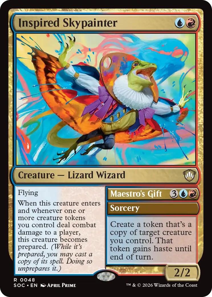 Inspired Skypainter [Secrets of Strixhaven Commander] | Gear Gaming Fayetteville