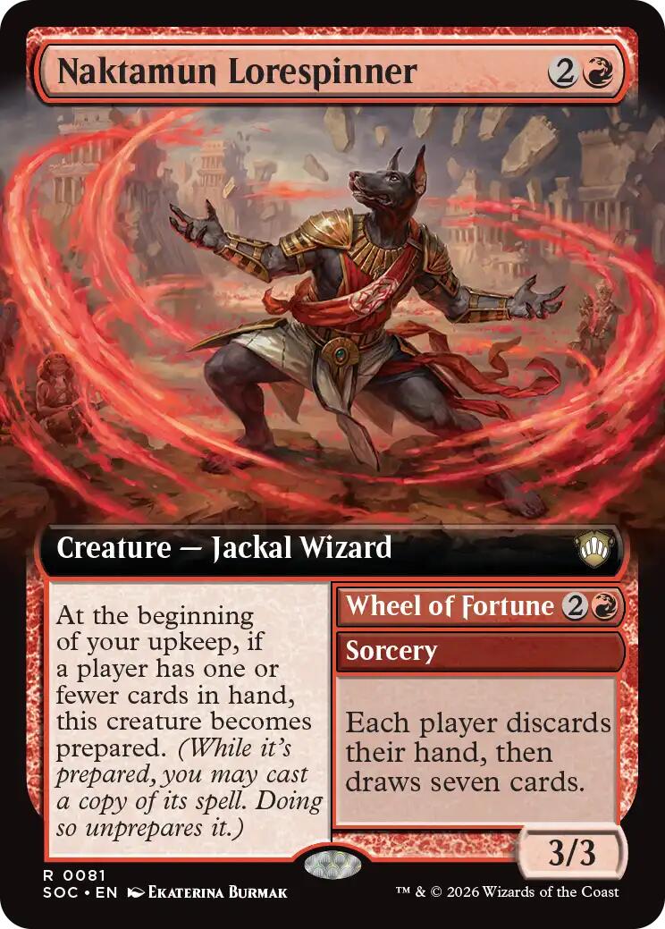 Naktamun Lorespinner (Extended Art) [Secrets of Strixhaven Commander] | Gear Gaming Fayetteville