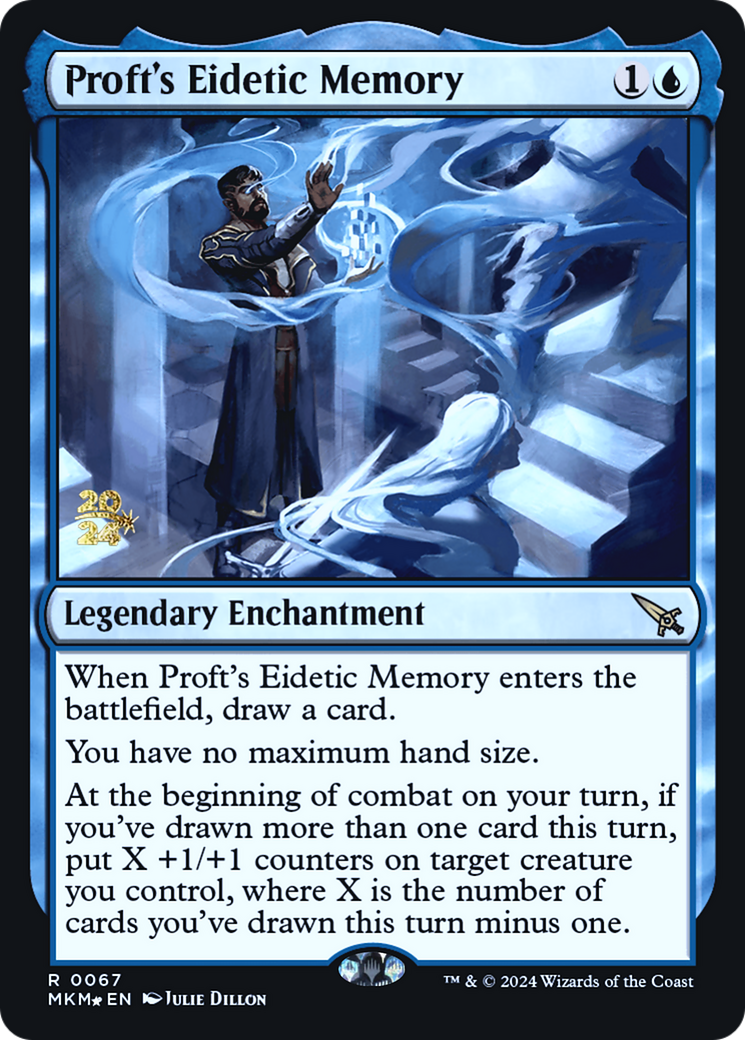 Proft's Eidetic Memory [Murders at Karlov Manor Prerelease Promos] | Gear Gaming Fayetteville