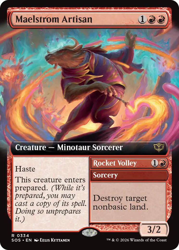 Maelstrom Artisan (Extended Art) [Secrets of Strixhaven] | Gear Gaming Fayetteville
