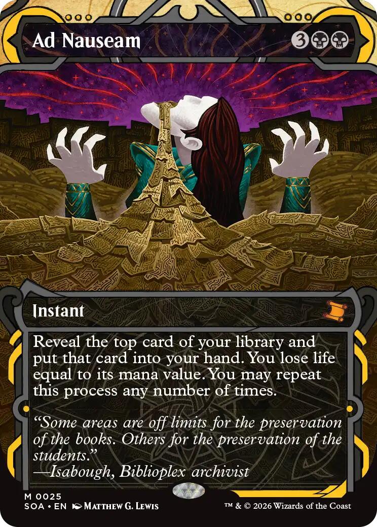 Ad Nauseam [Secrets of Strixhaven: Mystical Archive] | Gear Gaming Fayetteville