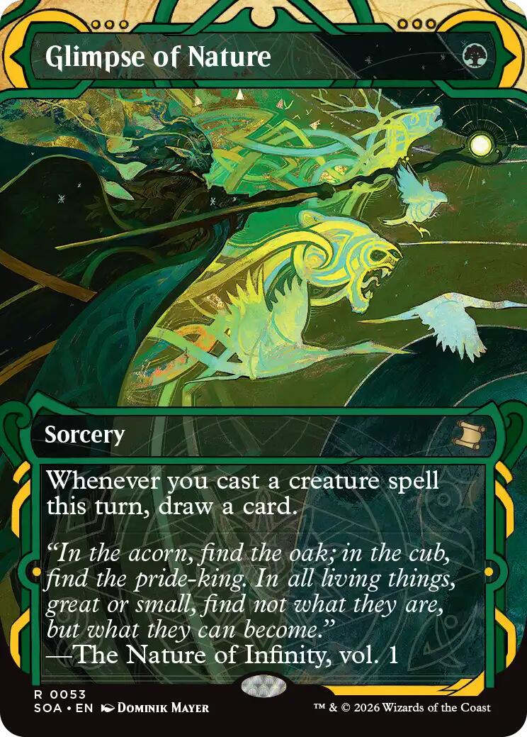 Glimpse of Nature [Secrets of Strixhaven: Mystical Archive] | Gear Gaming Fayetteville