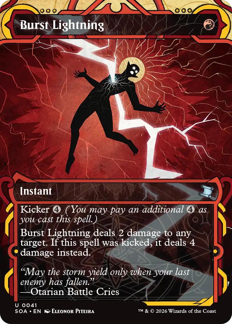 Burst Lightning [Secrets of Strixhaven: Mystical Archive] | Gear Gaming Fayetteville