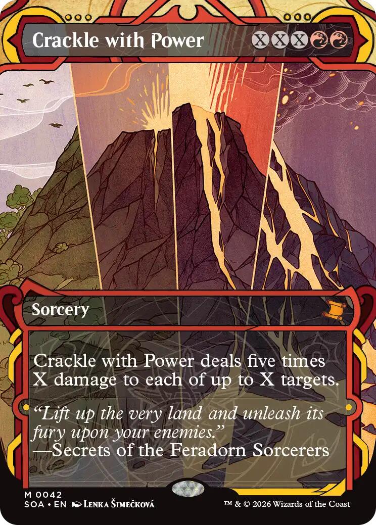 Crackle with Power [Secrets of Strixhaven: Mystical Archive] | Gear Gaming Fayetteville