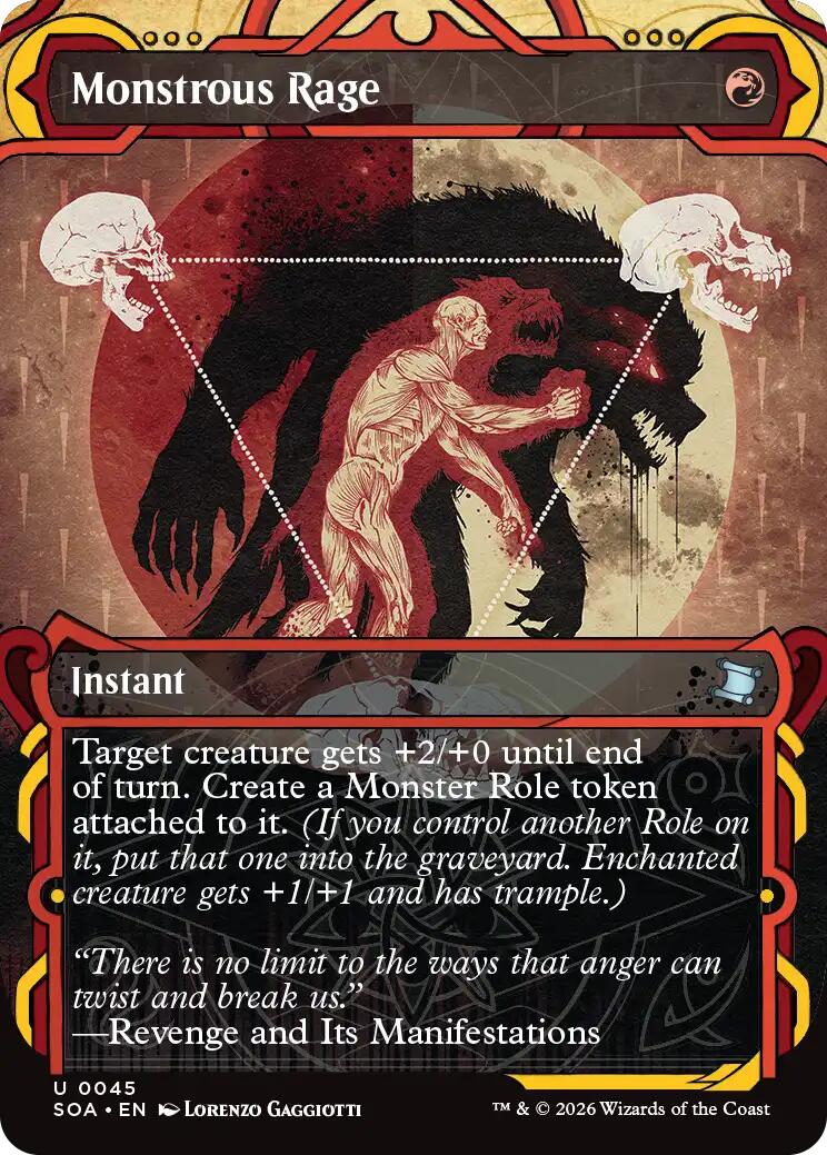 Monstrous Rage [Secrets of Strixhaven: Mystical Archive] | Gear Gaming Fayetteville