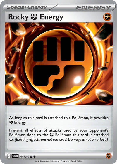Rocky Fighting Energy (087/088) (Deck Exclusive) [Mega Evolution: Perfect Order] | Gear Gaming Fayetteville