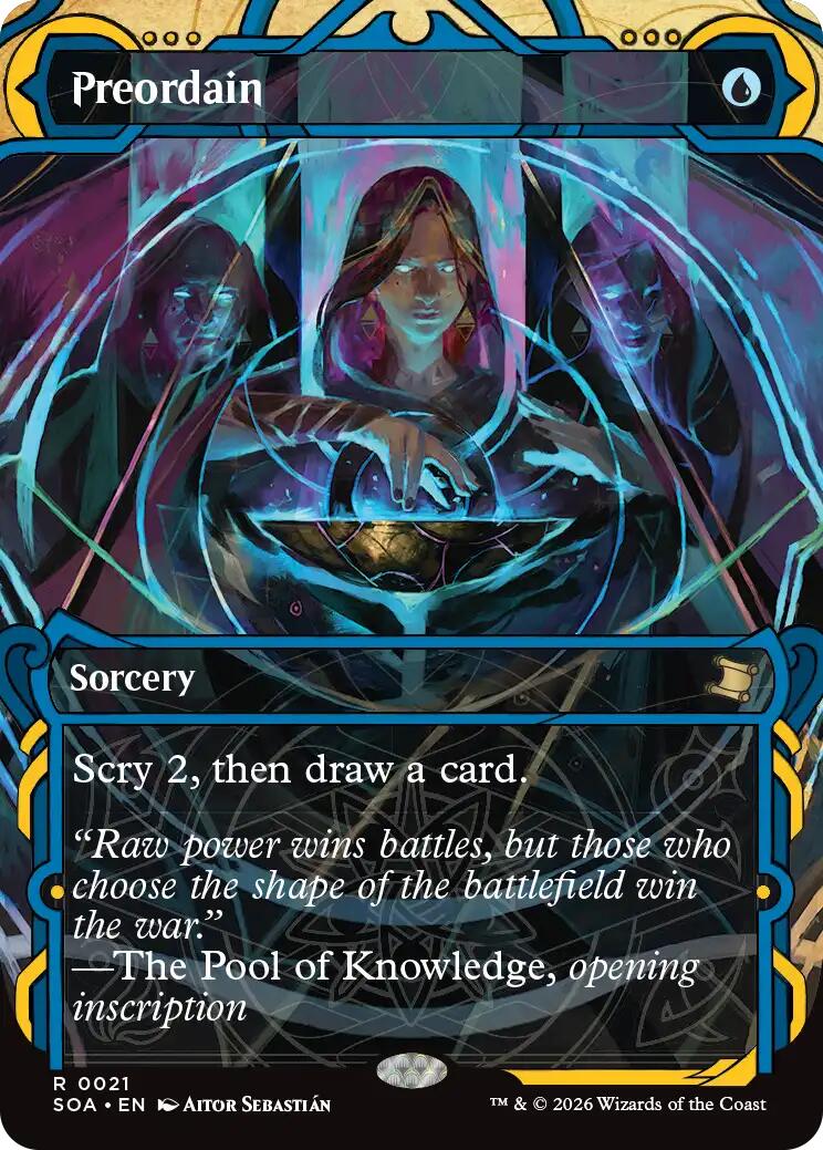 Preordain [Secrets of Strixhaven: Mystical Archive] | Gear Gaming Fayetteville