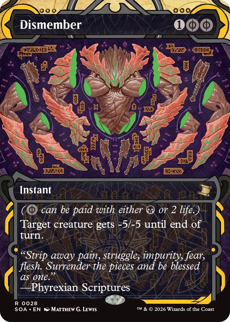 Dismember [Secrets of Strixhaven: Mystical Archive] | Gear Gaming Fayetteville