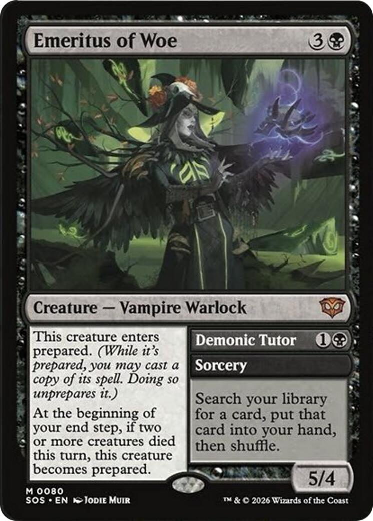 Emeritus of Woe [Secrets of Strixhaven] | Gear Gaming Fayetteville