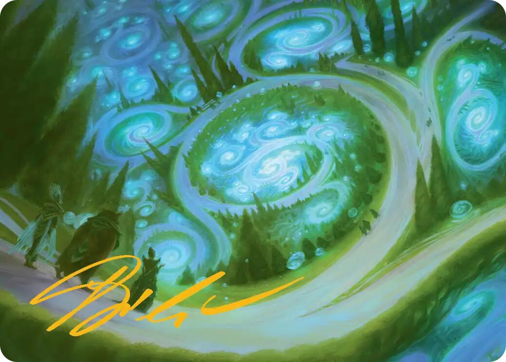 Mathemagics Art Card (Gold-Stamped Signature) [Secrets of Strixhaven Art Series] | Gear Gaming Fayetteville
